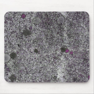 Mousepad Granito cinzento da textura da rocha com detalhes
