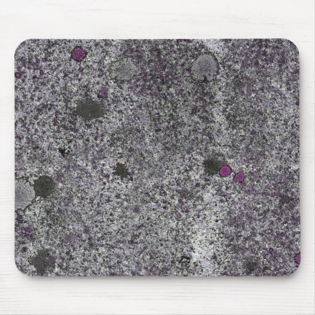 Mousepad Granito cinzento da textura da rocha com detalhes (Frente)