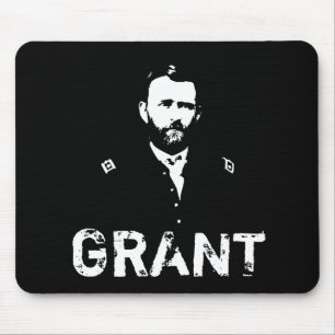 Mousepad Grant -- Preto e branco