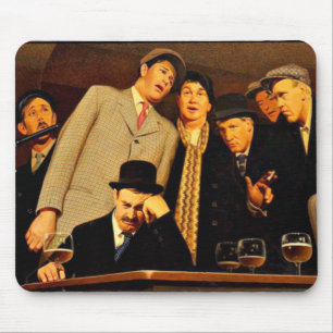 Mousepad Grant Wood - Sentimental Ballad