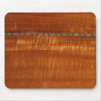 Mousepad Grão de madeira dourada com fundo do embutimento