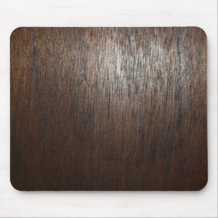 Mousepad Grãos de Madeira Escura