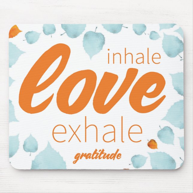 Mousepad Gratidão Incentivar Sucesso Dicas de Vida CitaçãoA (Frente)