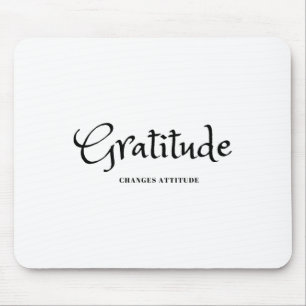 Mousepad Gratidão Muda a atitude Ação de Graças Cai Seaso