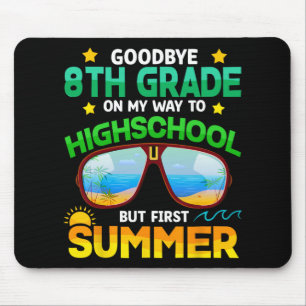 Mousepad Grau Caminho Para Segundo grau Graduação No Primei