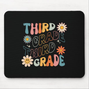 Mousepad Grau Groovy De Volta Para Estudante Da Equipe Da E