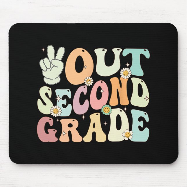 Mousepad Grau Retroativo Da 2ª Série No Último Dia Da Escol (Frente)