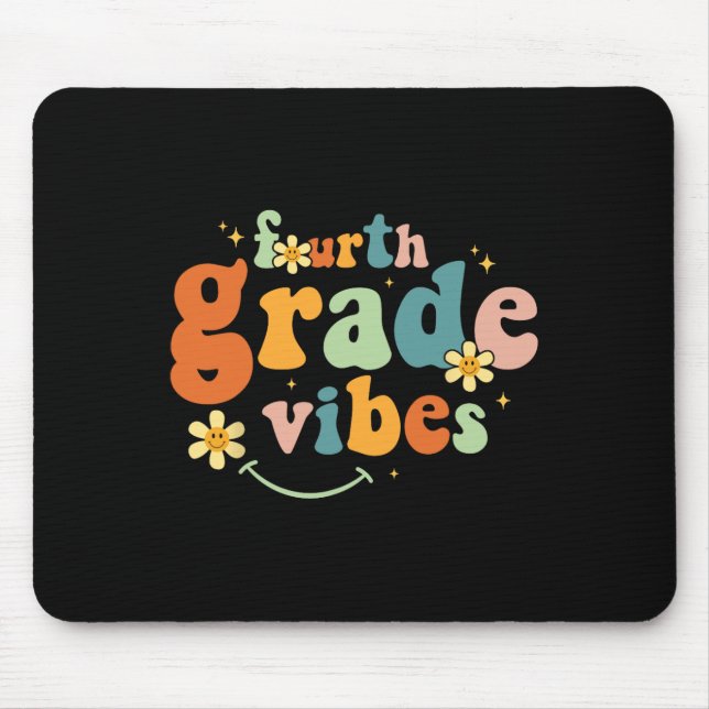 Mousepad Grau Vibes 4º Grau Equipe Retro 1rua Dia da Escola (Frente)
