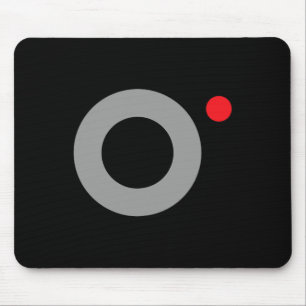 Mousepad Gravação de vídeo secreto Engraçado Agente secreto