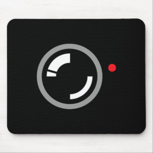 Mousepad Gravação de vídeo secreto Engraçado Cameraman Hall