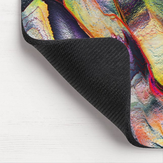 Mousepad Gravado com rugosidade e aquarela virtual (Canto)