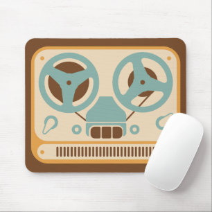 Mousepad Gravador análogo bobina a bobina