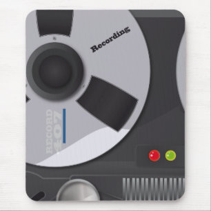 Mousepad Gravador de Fita