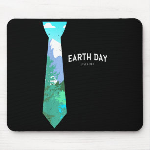 Mousepad Gravata masculina - Dia da Terra Todos os dias Dia