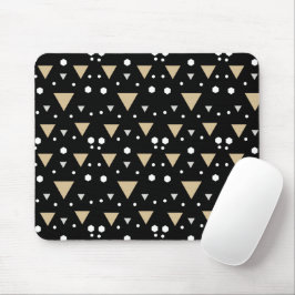 Mousepad Gravata Midnight Geometry Luxe