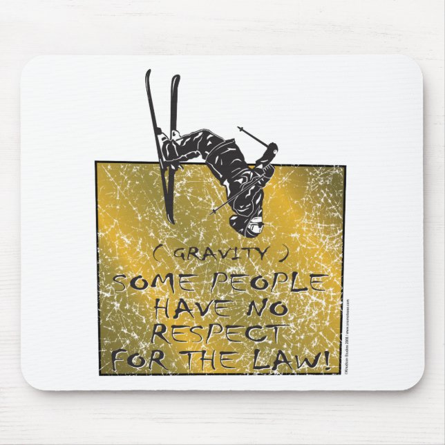 Mousepad Gravity Skier (Frente)