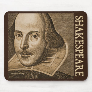Mousepad Gravuras de Shakespeare Droeshout