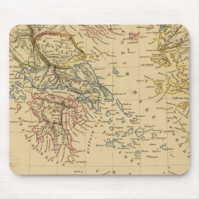 Mousepad Grécia antiga no início da era cristã (Frente)