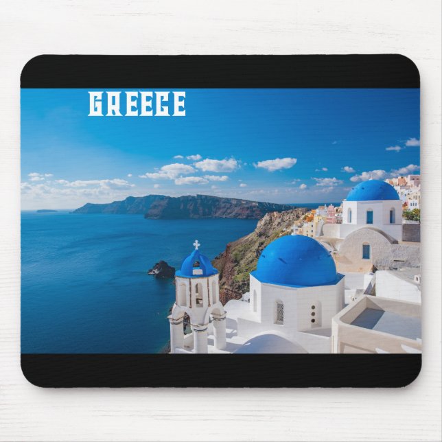 Mousepad Grécia azul (Frente)