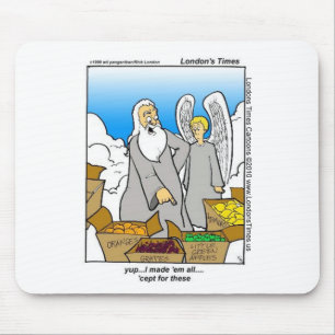 Mousepad Green Apples Funny Mugs Cards Tees & Gifts