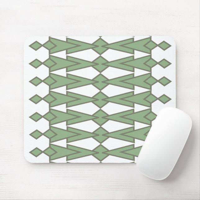 Mousepad Green Bowties (Com mouse)