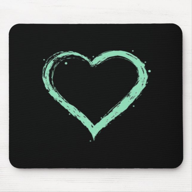 Mousepad Green Heart Essential (Frente)