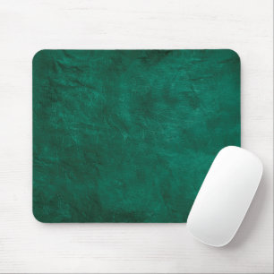 Mousepad Green Leather