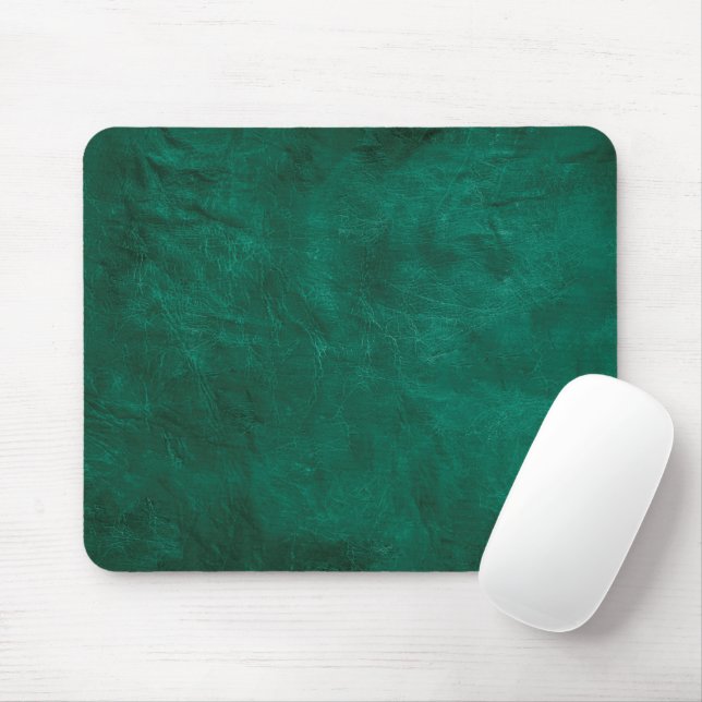 Mousepad Green Leather (Com mouse)