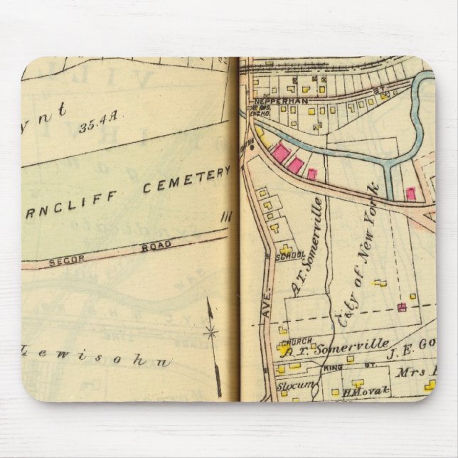 Mousepad Greenburg, Nova York 3 (Frente)