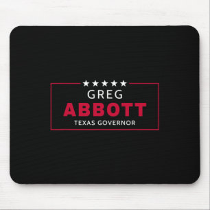 Mousepad Greg Abbott Eleição Texas Governador Republicano B