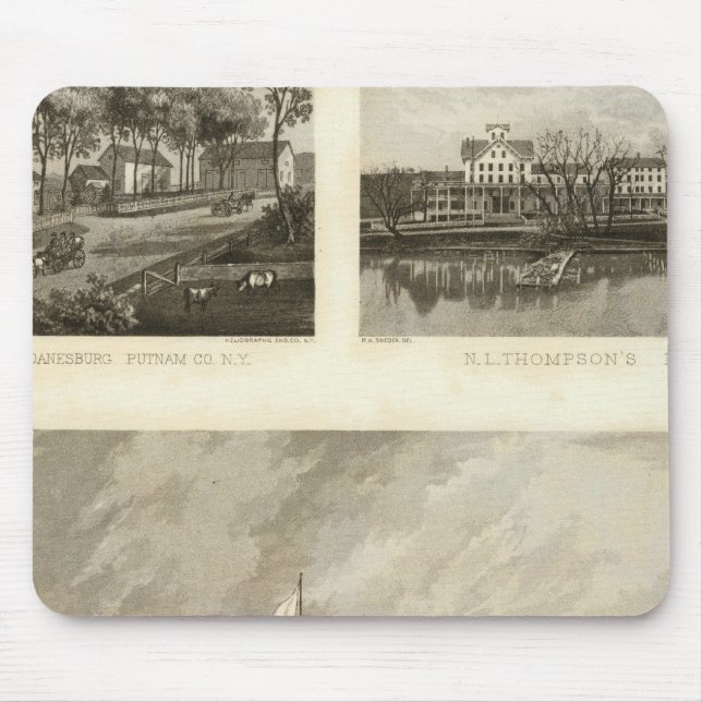 Mousepad Gregory House, Doane, residências Thompson (Frente)