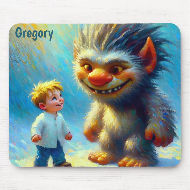 Mousepad GREGORY ~ Monster Halloween ~ (Frente)