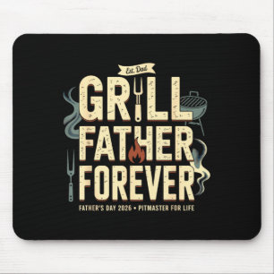Mousepad Grelhar pai para sempre churrasco pitmaster 2026 c