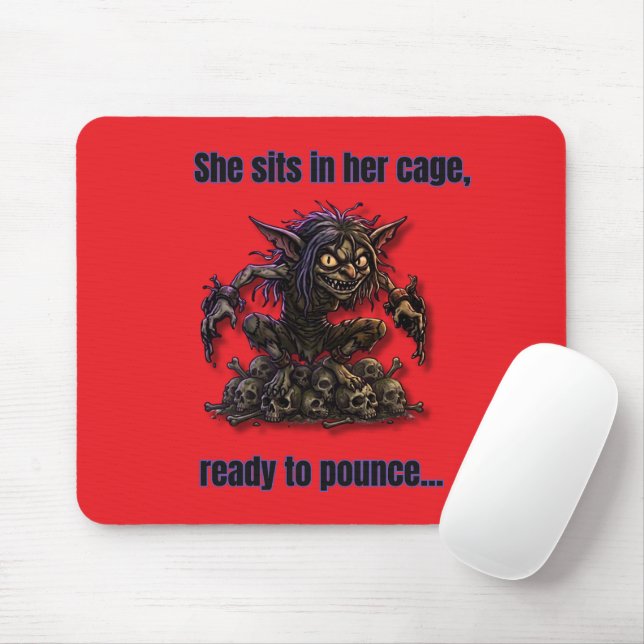 Mousepad Gremlin Pronta para Saltar (Com mouse)