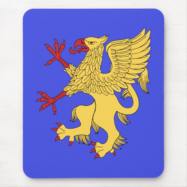 Mousepad Griffin Rampant Ou (Frente)