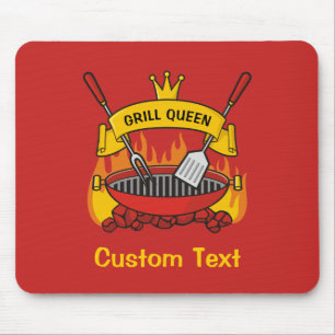 Mousepad Grill Queen