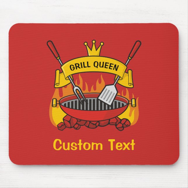 Mousepad Grill Queen (Frente)