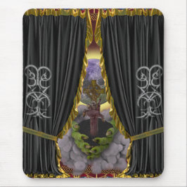 Mousepad Grimoires pelados de Necromância e Cursos III