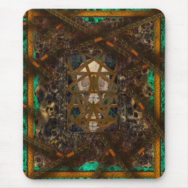 Mousepad Grimórios Afligidos de Necromancia & Maldições I (Frente)