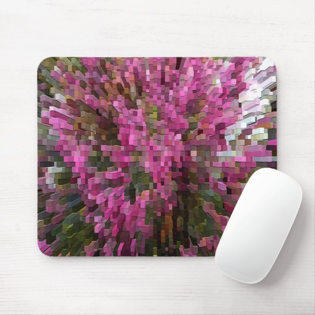 Mousepad Gritando Rosa..... (Com mouse)