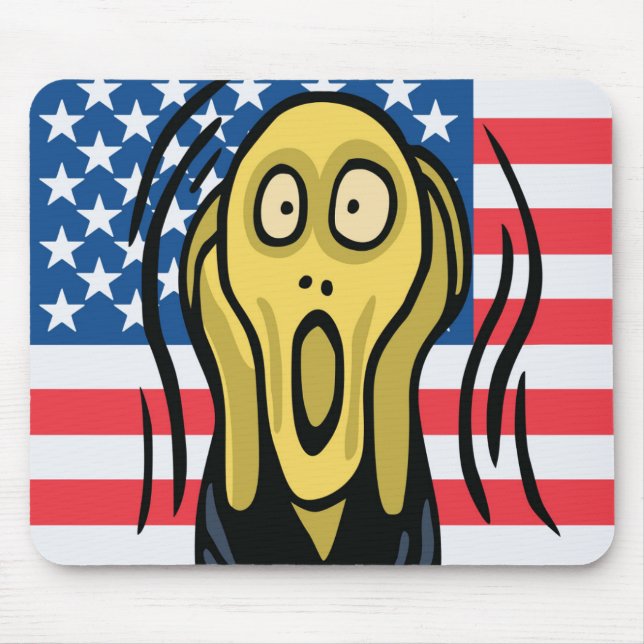 Mousepad Gritar americano (Frente)