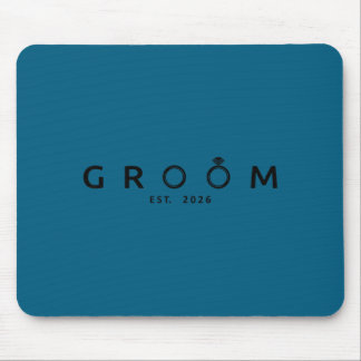 Mousepad Groom est 2026 wedding bachelor party future
