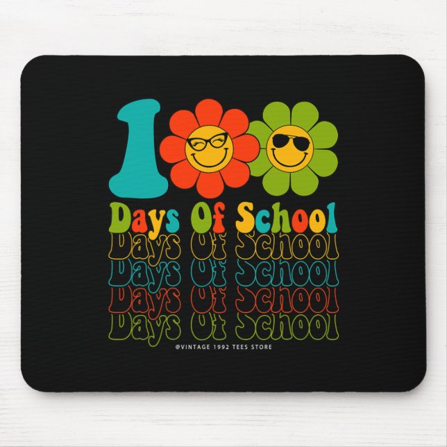 Mousepad Groovy 100 Dias De Professores Professores De Ensi (Frente)