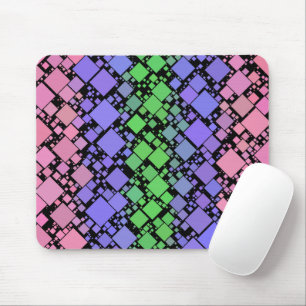 Mousepad Groovy Boho Retro Mod Geométrico Orgulho Trigênero