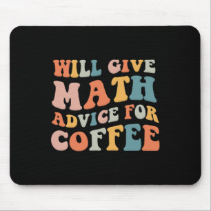 Mousepad Groovy Dará Conselho de Matemática por Café Funny 