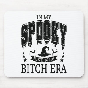 Mousepad Groovy Na Minha Época Estranha Halloween De Mão Es