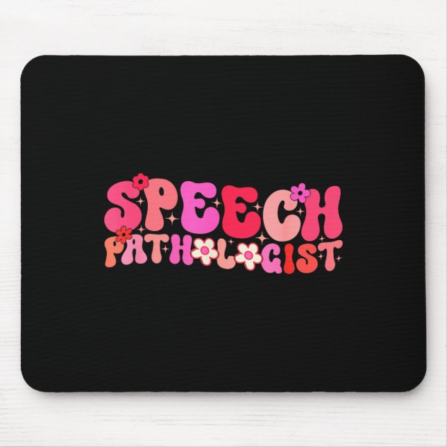 Mousepad Groovy Speech Pathologist Speech Language Therapy  (Frente)