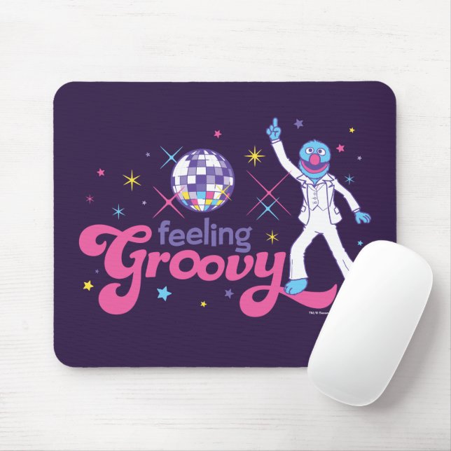 Mousepad Grover | Sensação de Groovy (Com mouse)