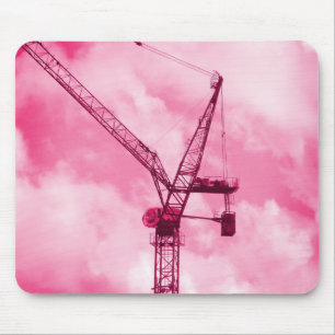 Mousepad Grua Rosa