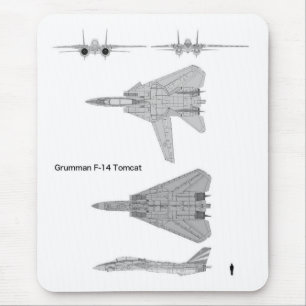 Mousepad Grumman F-14 Tomcat マ ウ ス パ ド